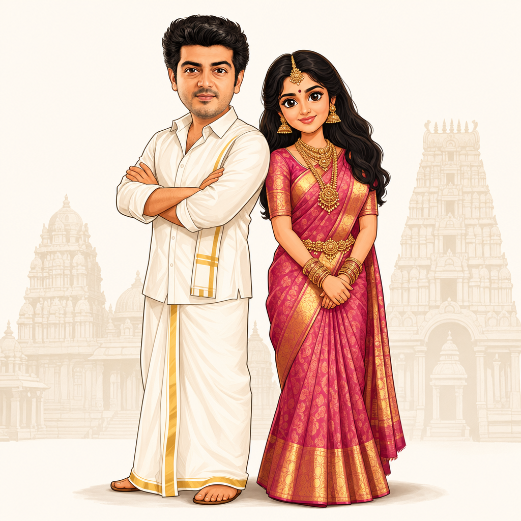 Ajith Kumar & Thrisha
